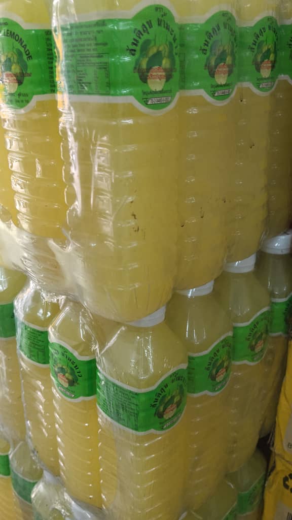 Traditional Pure Lime Juice Bottles