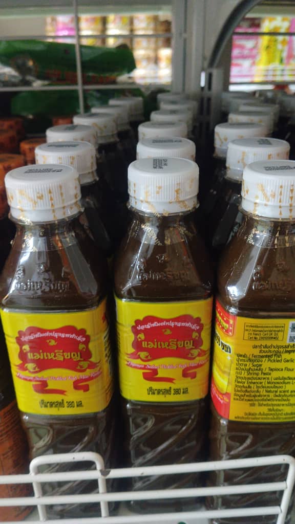 Mae Riam Premium Pickled Fish Sauce Pla Ra
